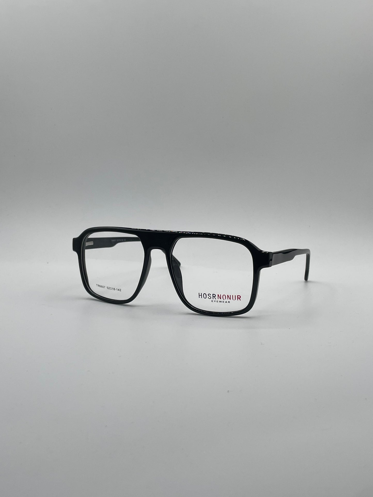 Retro Aviator Black Frame Optics-348