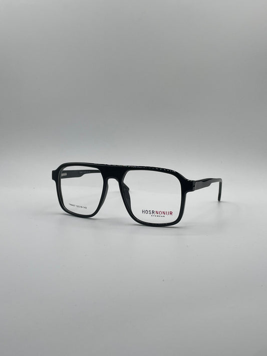 Retro Aviator Black Frame Optics-348