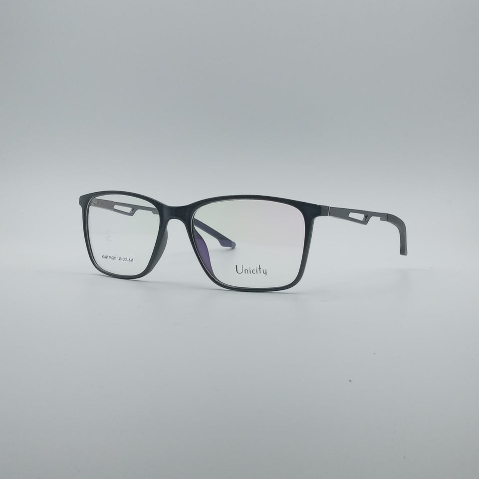 Acetate Black Frame Men's Optics-227