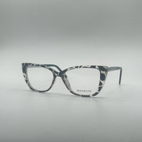 Cat Eye Black & White Frame Women's Optics-379