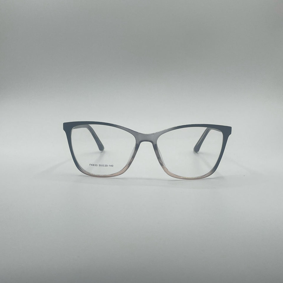 Cat Eye Grey Frame Women's Optics-391