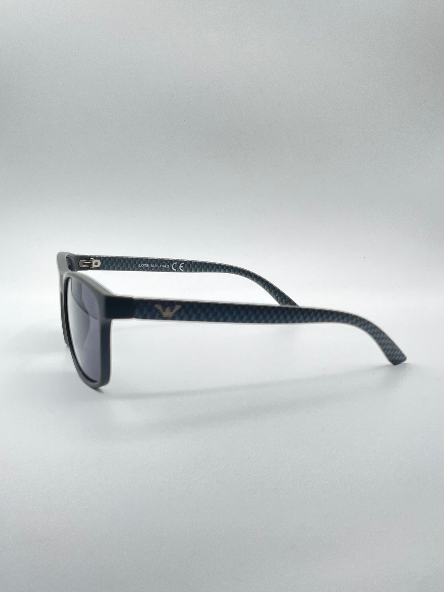 Acetate Dark Grey Frame Men's Sunglasses-145