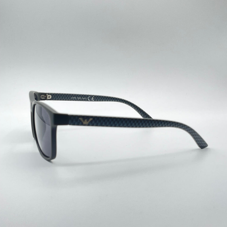 Acetate Dark Grey Frame Men's Sunglasses-145