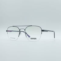 Aviator Thin Black Frame Men's Optics-103