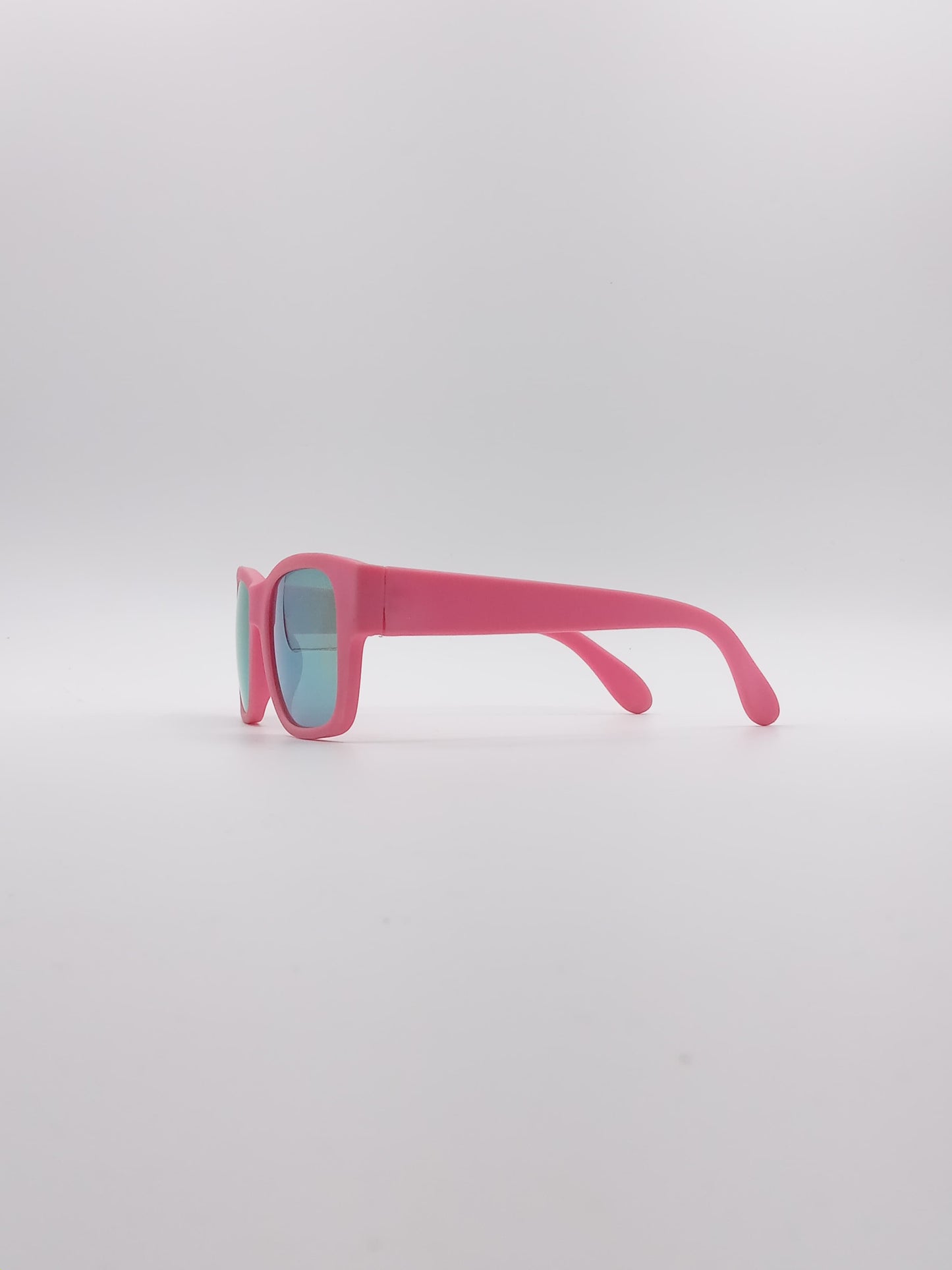 Acetate Pink Frame Kids Sunglasses-062