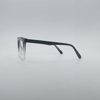 Acetate Black & White Frame Men's Optics-211