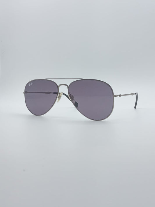Aviator Black Frame Women's Sunglasses-028