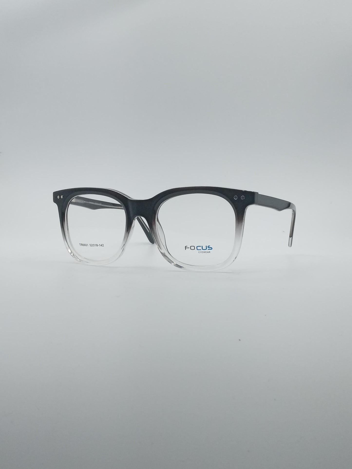Acetate Black & White Frame Men's Optics-211