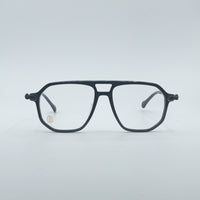 Aviator Geometrical Black Frame Men's Optics-237