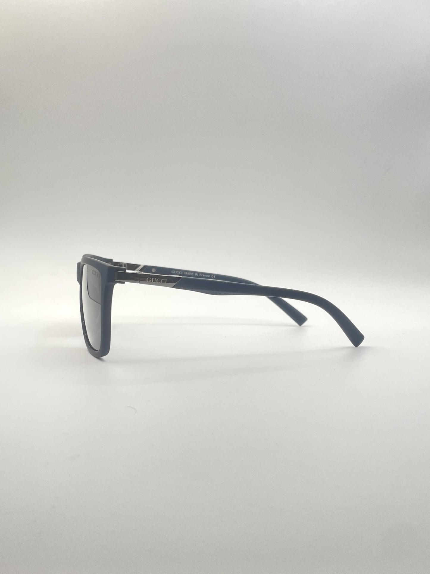 Acetate Dark Blue Frame Men's Sunglasses-108