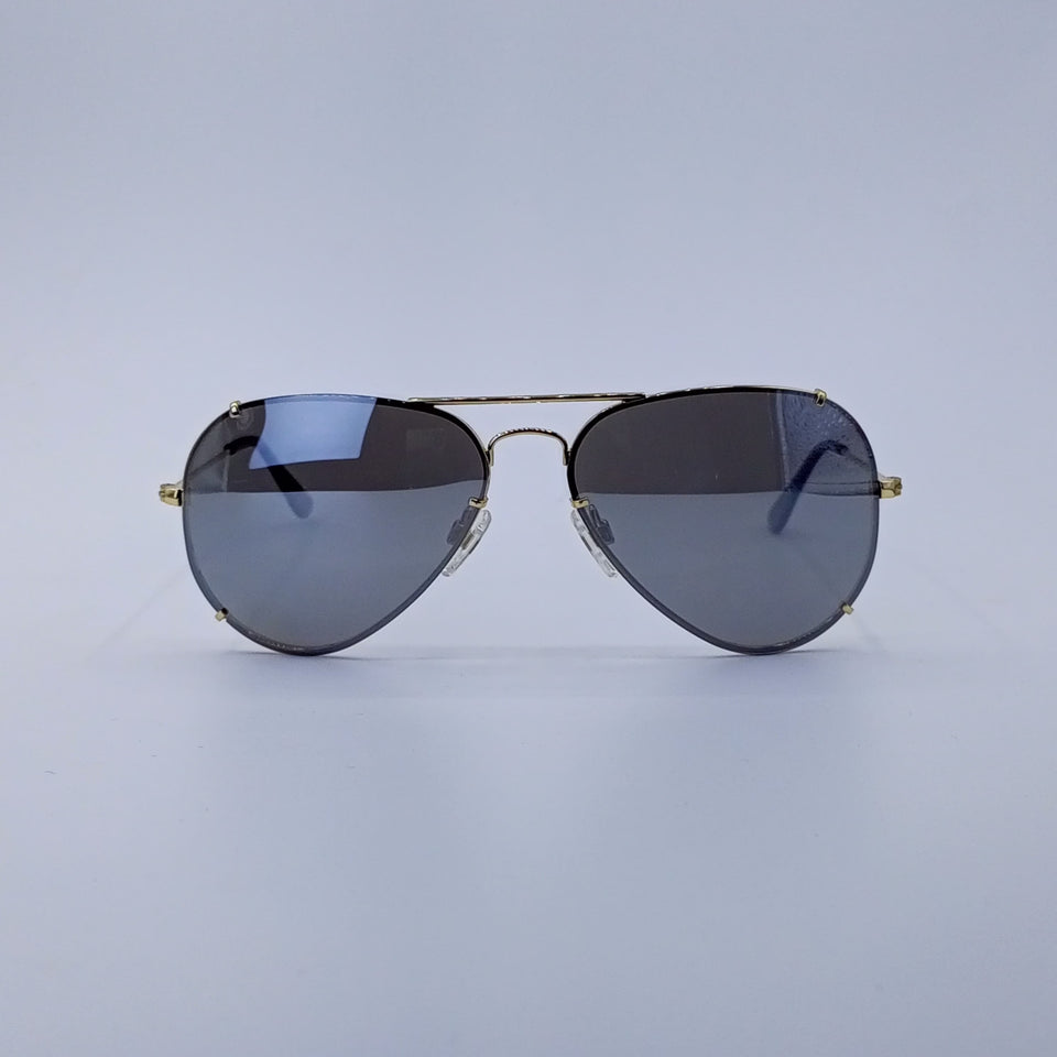 Gray Gradient Aviator Sunglasses-225