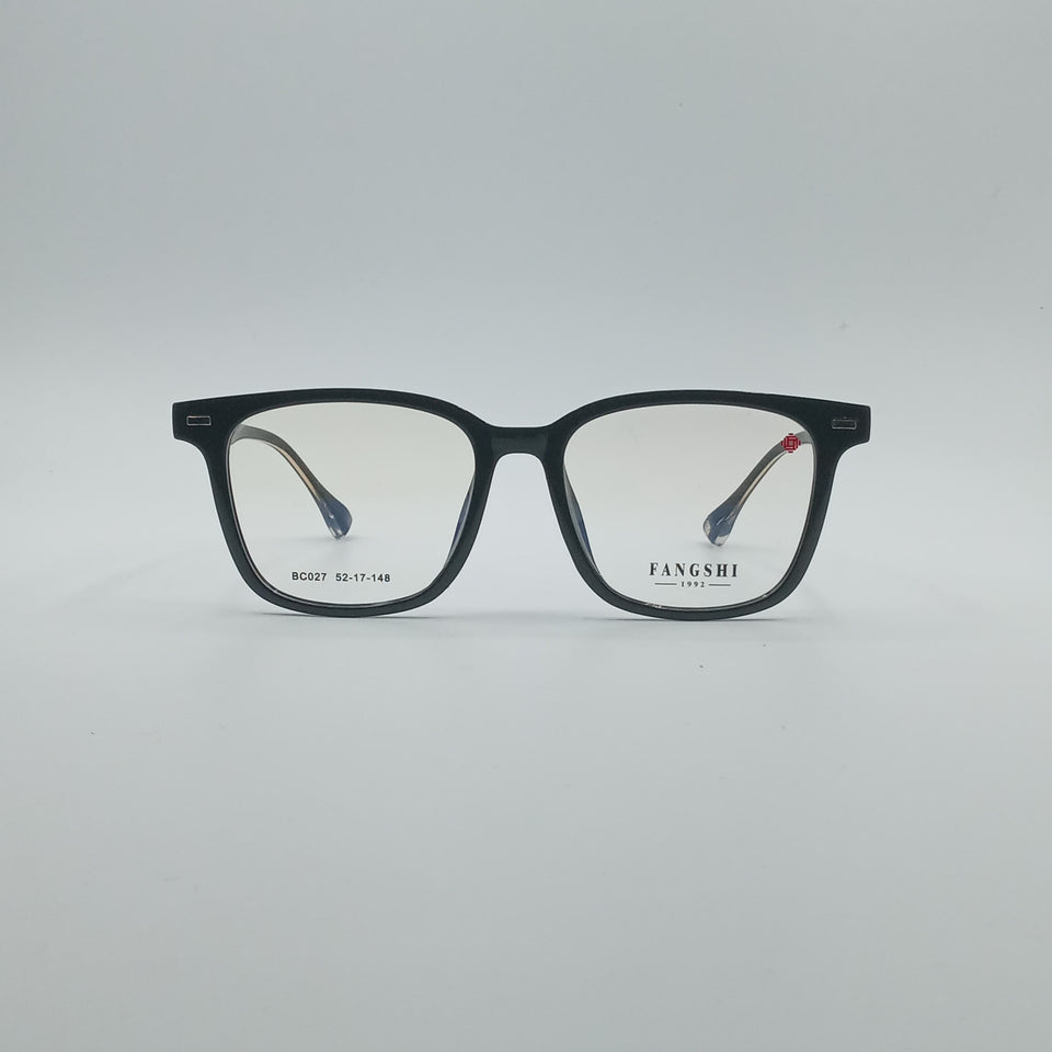 Acetate Black Frame Men's Optics-208