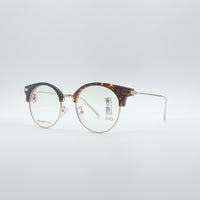 Retro Aviator Brown & Yellow Frame Unisex Optics-196