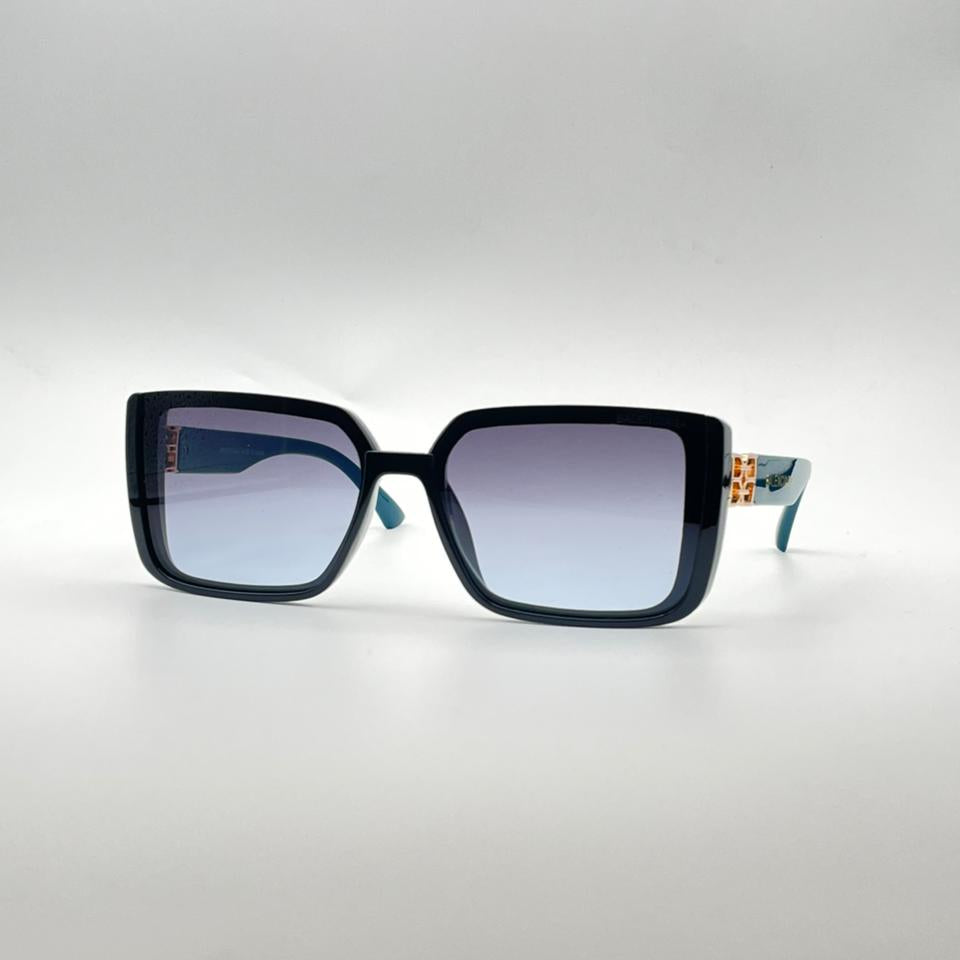 Square Purple Frame Women Sunglasses-120