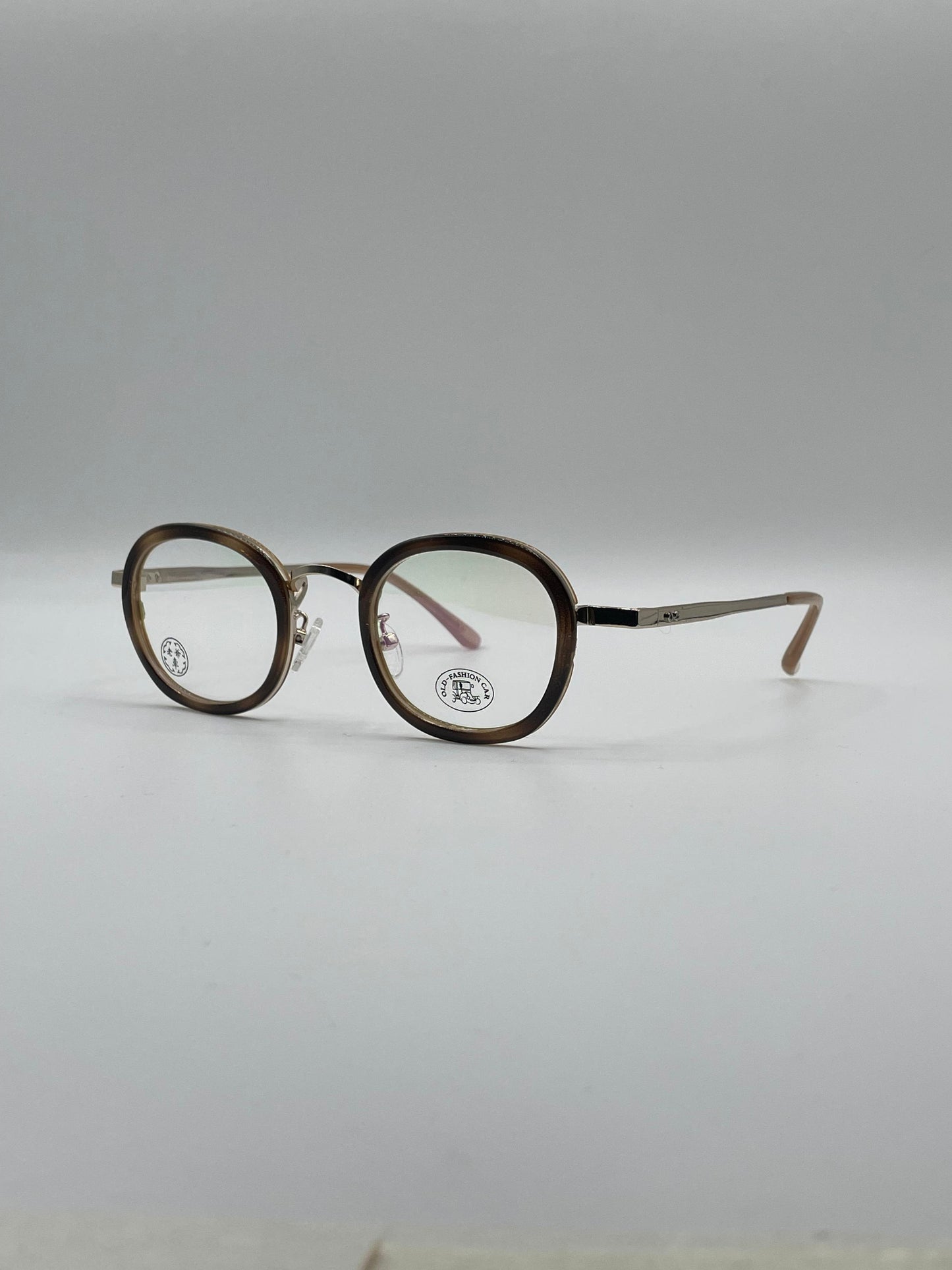 Circular Golden Frame Unisex Optics-307