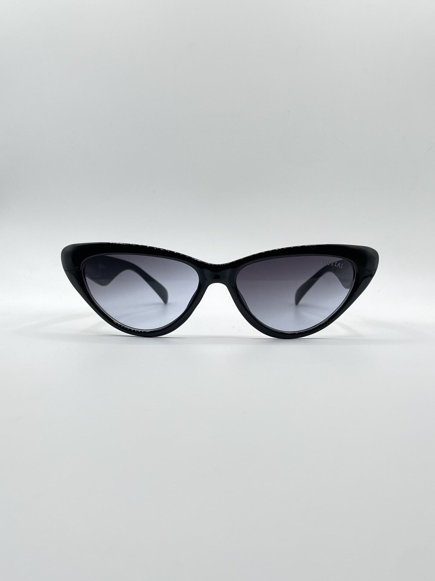 Cat Eye Black Frame Women's Sunglasses-090
