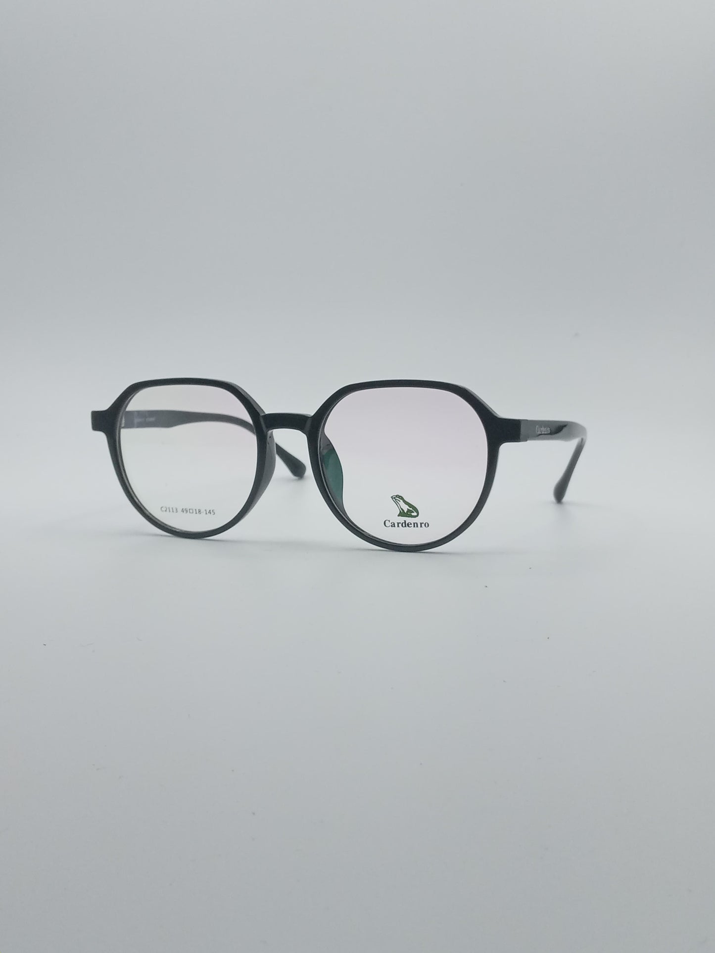 Soft Square Black Frame Unisex Optics-168