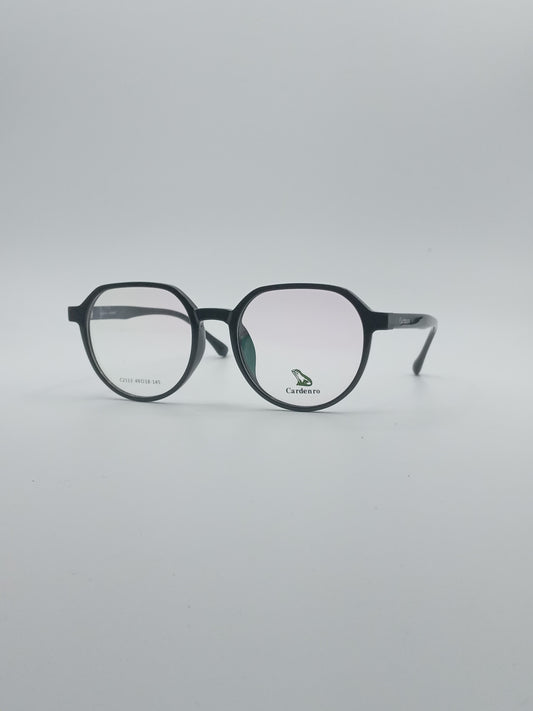 Soft Square Black Frame Unisex Optics-168