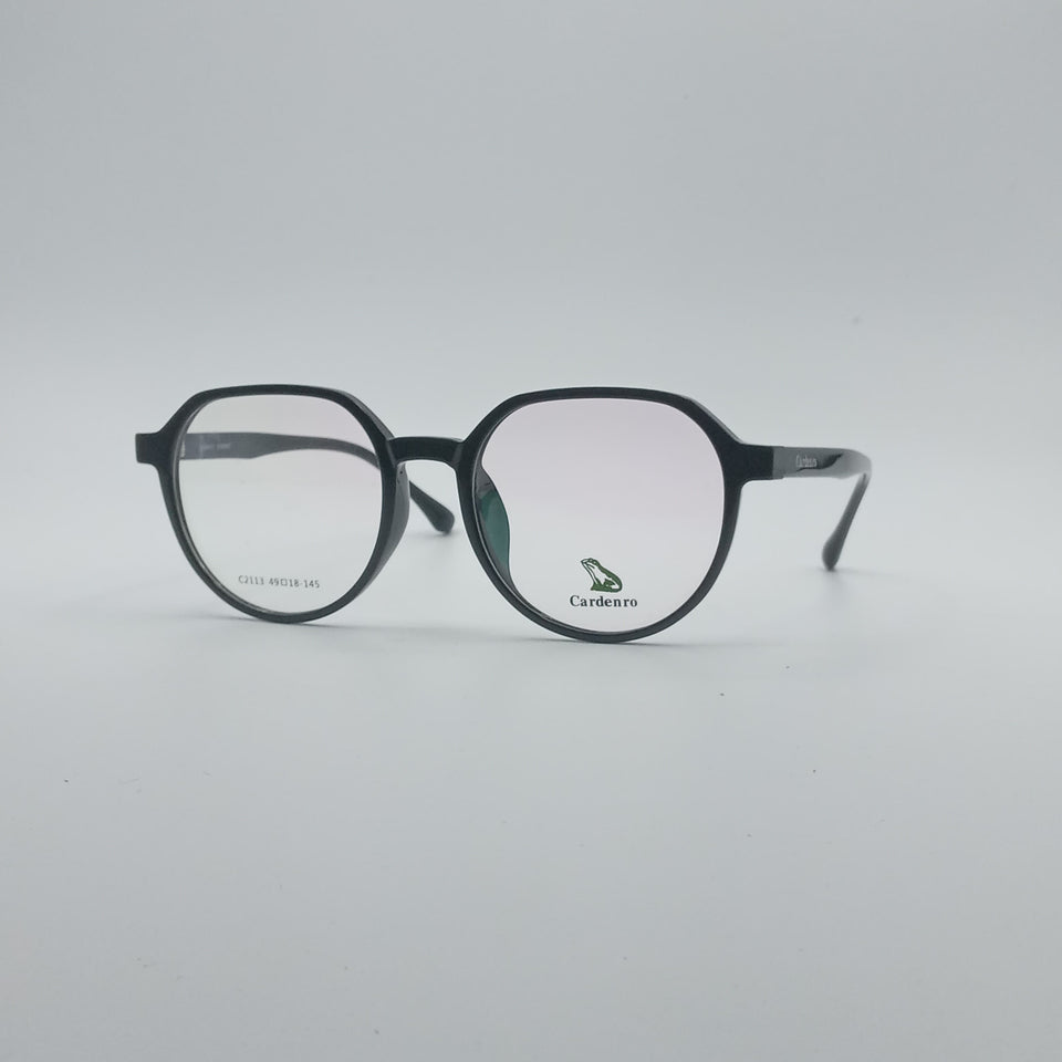 Soft Square Black Frame Unisex Optics-168