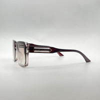 Acetate Brown & Golden Frame Women Sunglasses-116