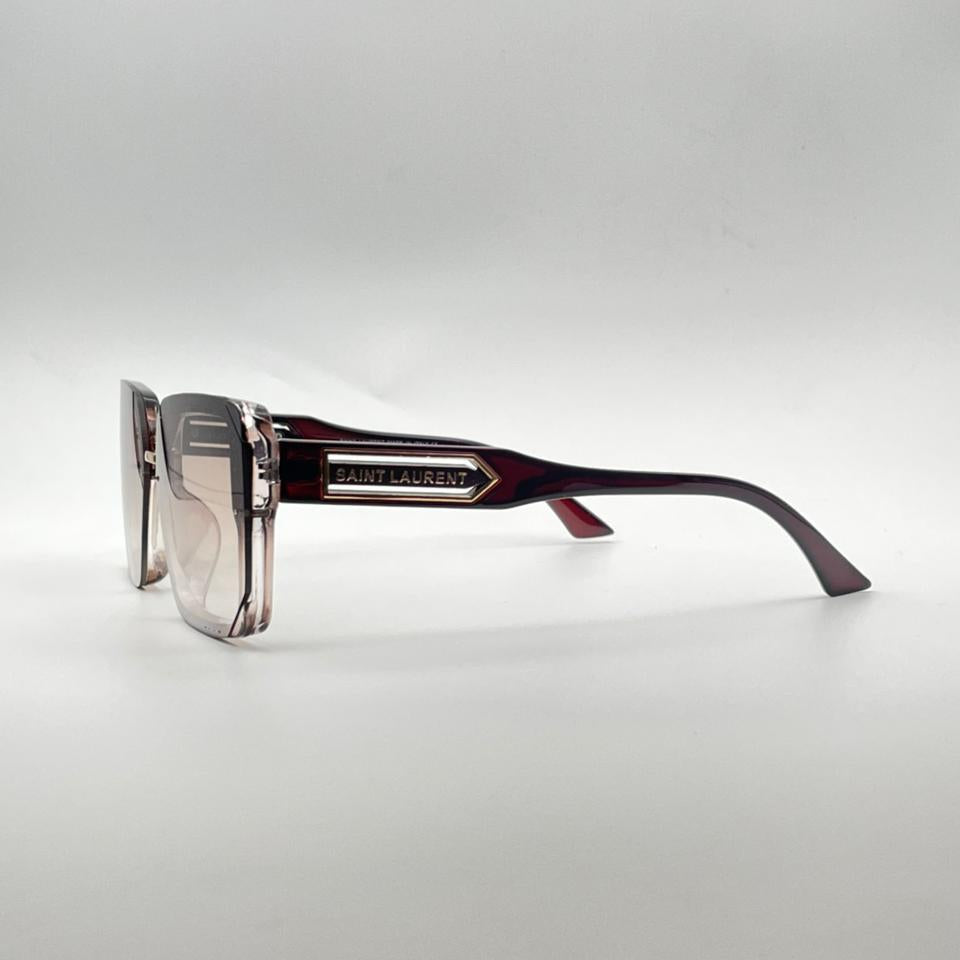 Acetate Brown & Golden Frame Women Sunglasses-116