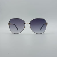 Butterfly Black Frame Women's Sunglasses-016