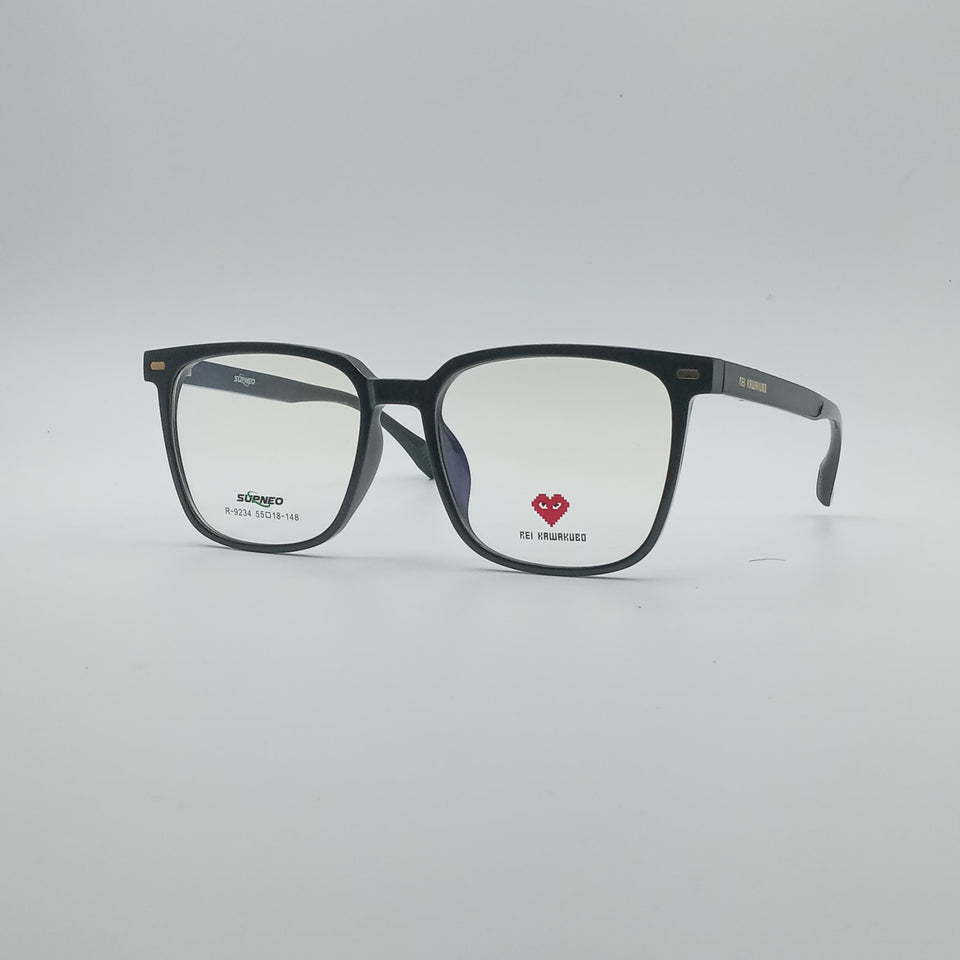 Acetate Black Frame Men's Optics-148