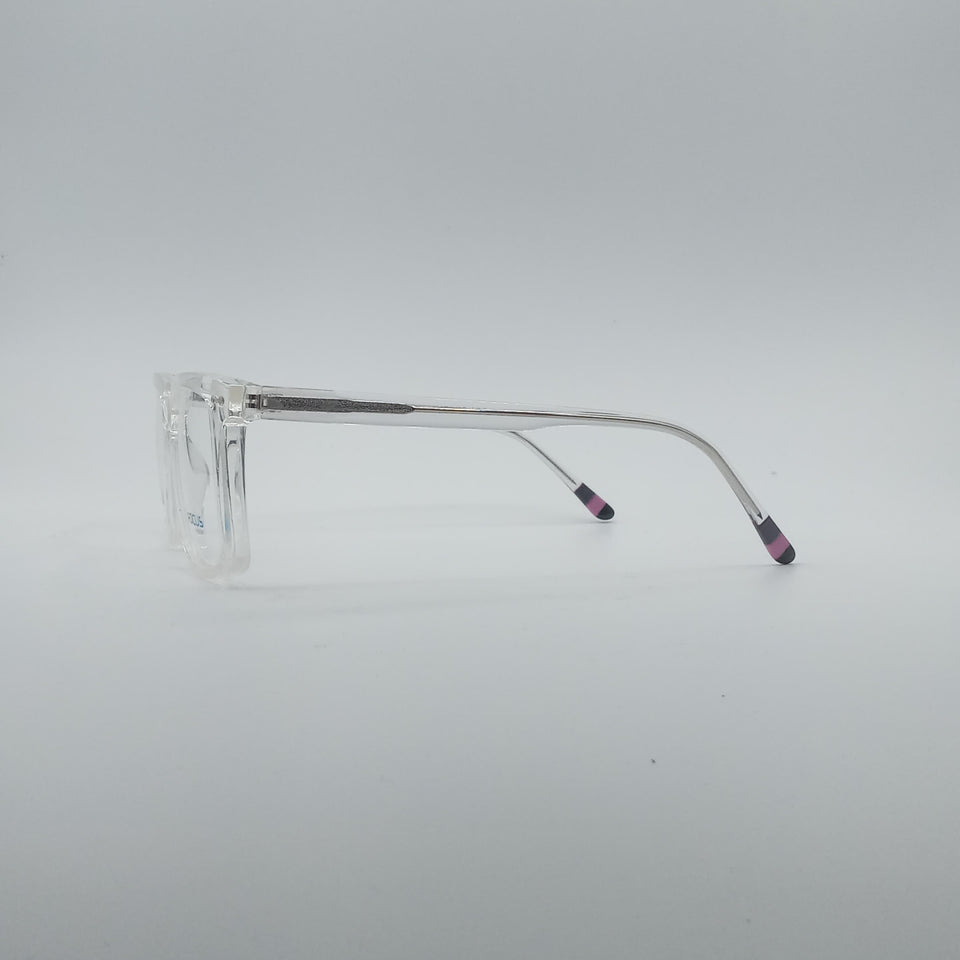 Acetate Translucent Frame Men's Optics-214