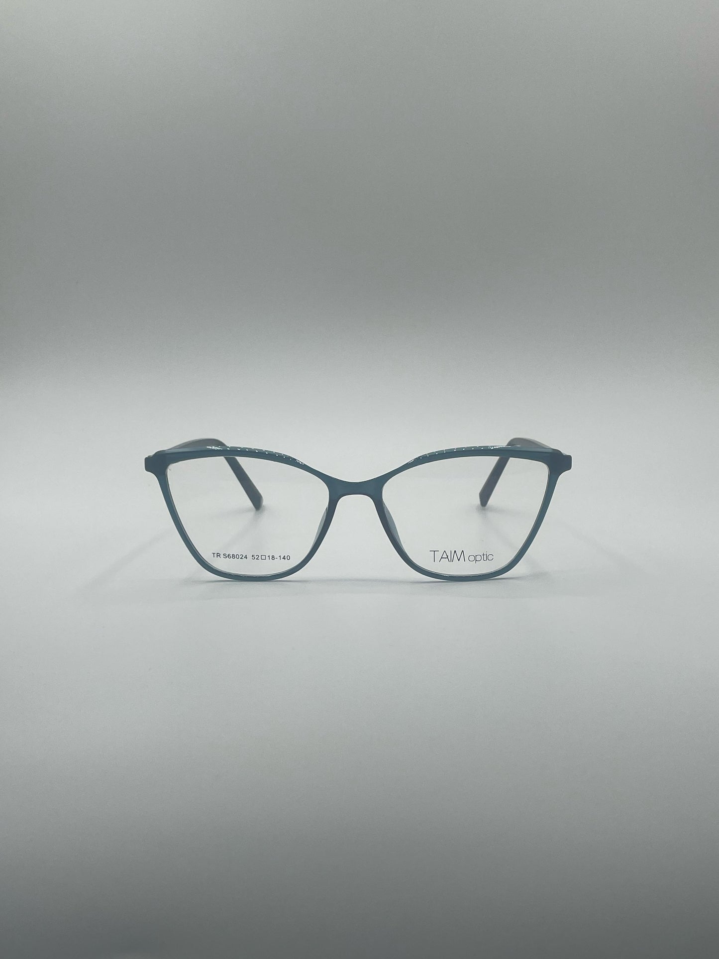 Cat Eye Blue Frame Women's Optics-387