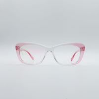 Cat Eye Pink & White Frame Women's Optics-063
