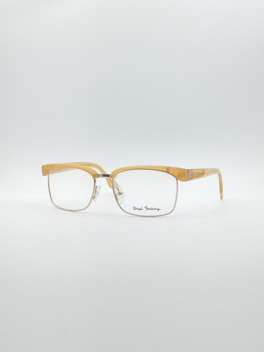 Acetate Yellow Frame Unisex Optics-192