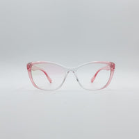 Cat Eye Pink & White Frame Women's Optics-090