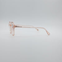 Circular Light Pink Frame Unisex Optics-156