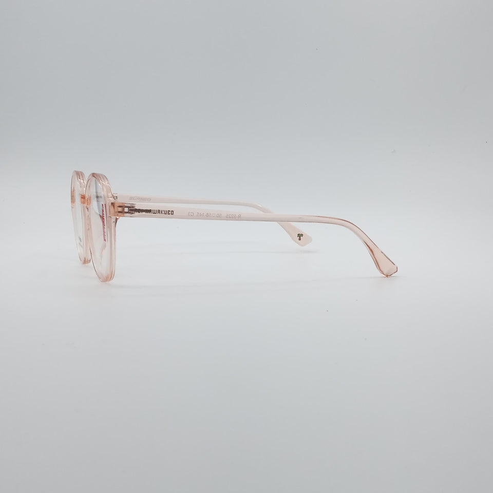 Circular Light Pink Frame Unisex Optics-156