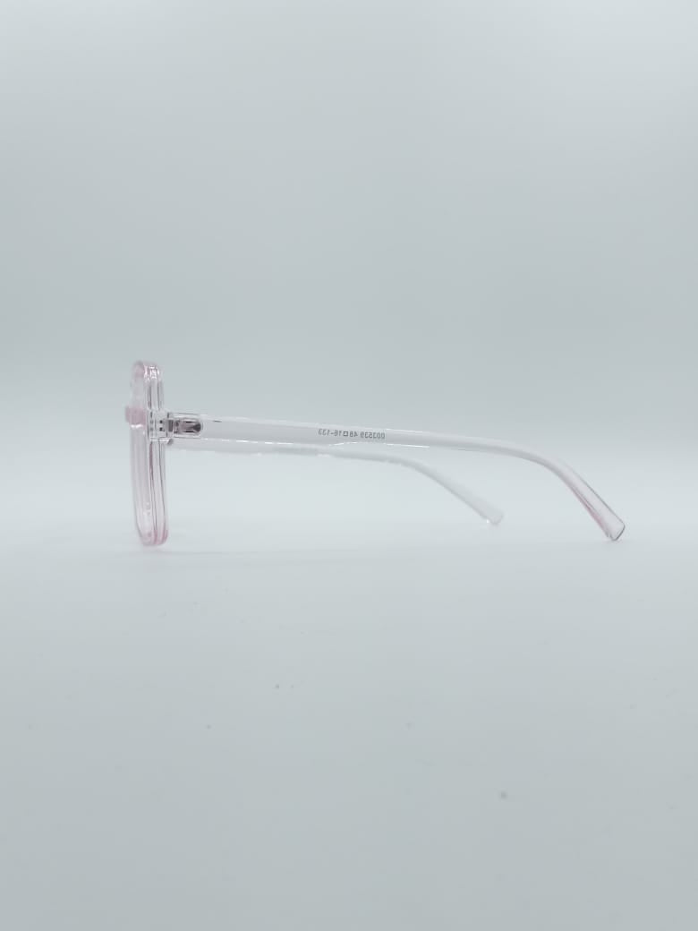 Acetate Light Pink Frame Kids Optics-141