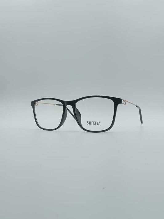 Acetate Black Frame Women's Optics-052