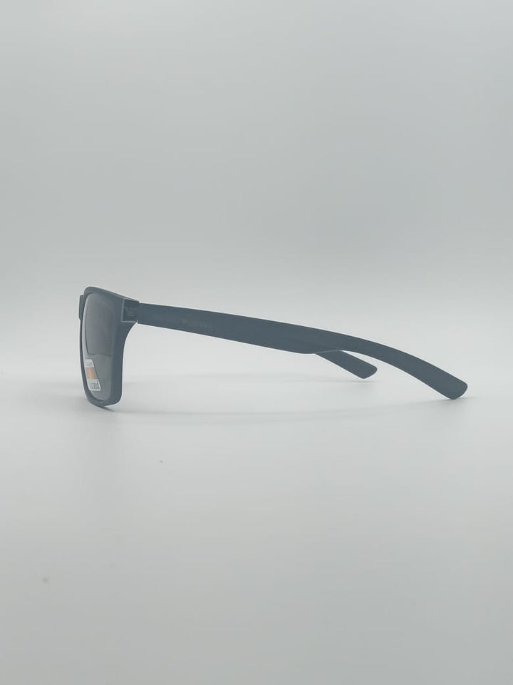 Acetate Black Frame Men's Sunglasses-036