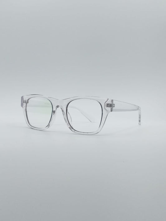 Acetate Translucent Frame Men's Optics-038