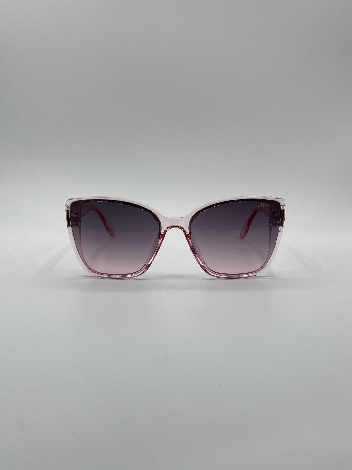 Cat Eye Pink Frame Women's Sunglasses-149