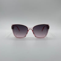 Cat Eye Pink Frame Women's Sunglasses-149