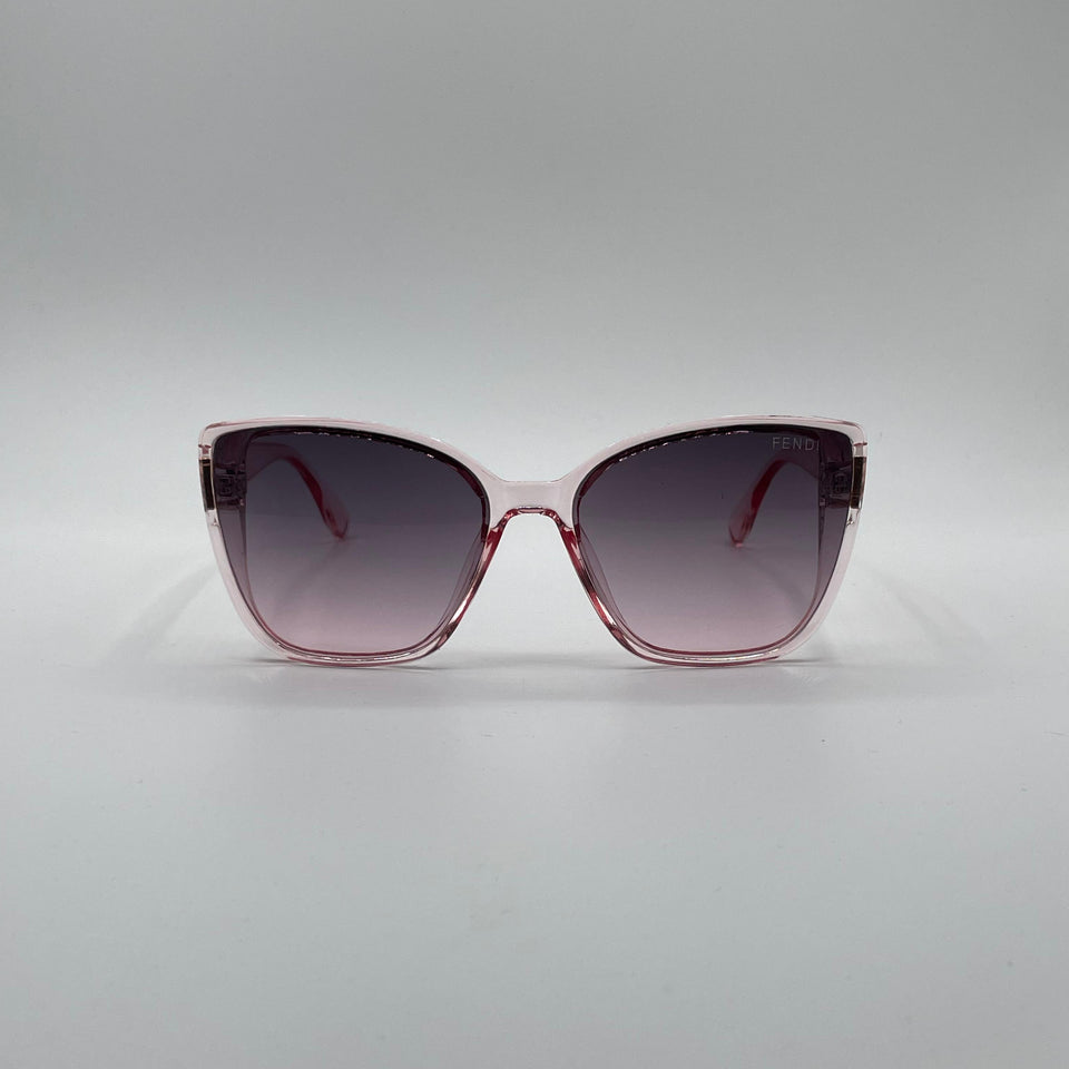Cat Eye Pink Frame Women's Sunglasses-149