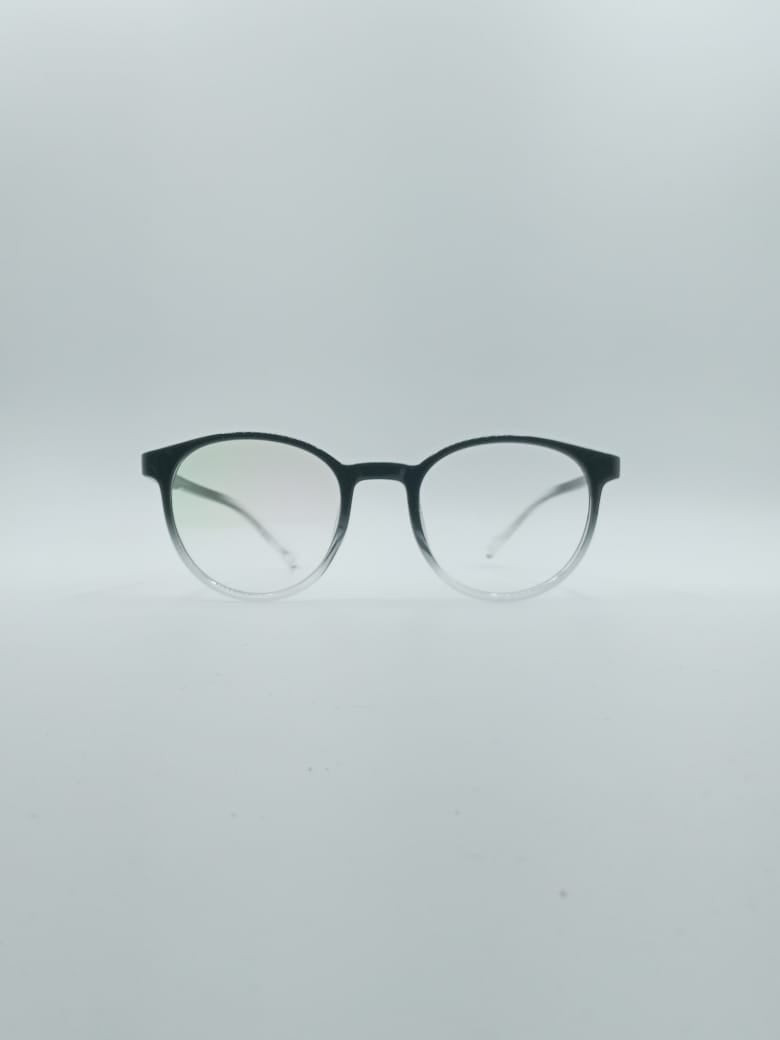 Acetate Black and White Frame Kids Optics-140