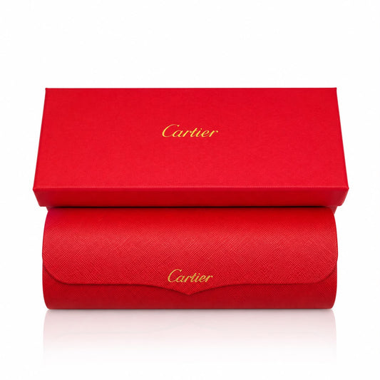 Cartier Red Premium Eyewear Case