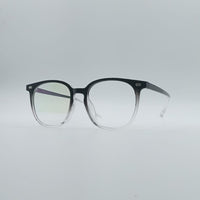 Acetate Black & White Frame Unisex Optics-075