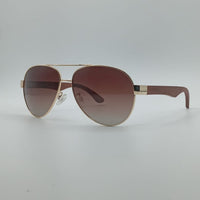 Aviator Thin Golden Frame Men's Sunglasses-004
