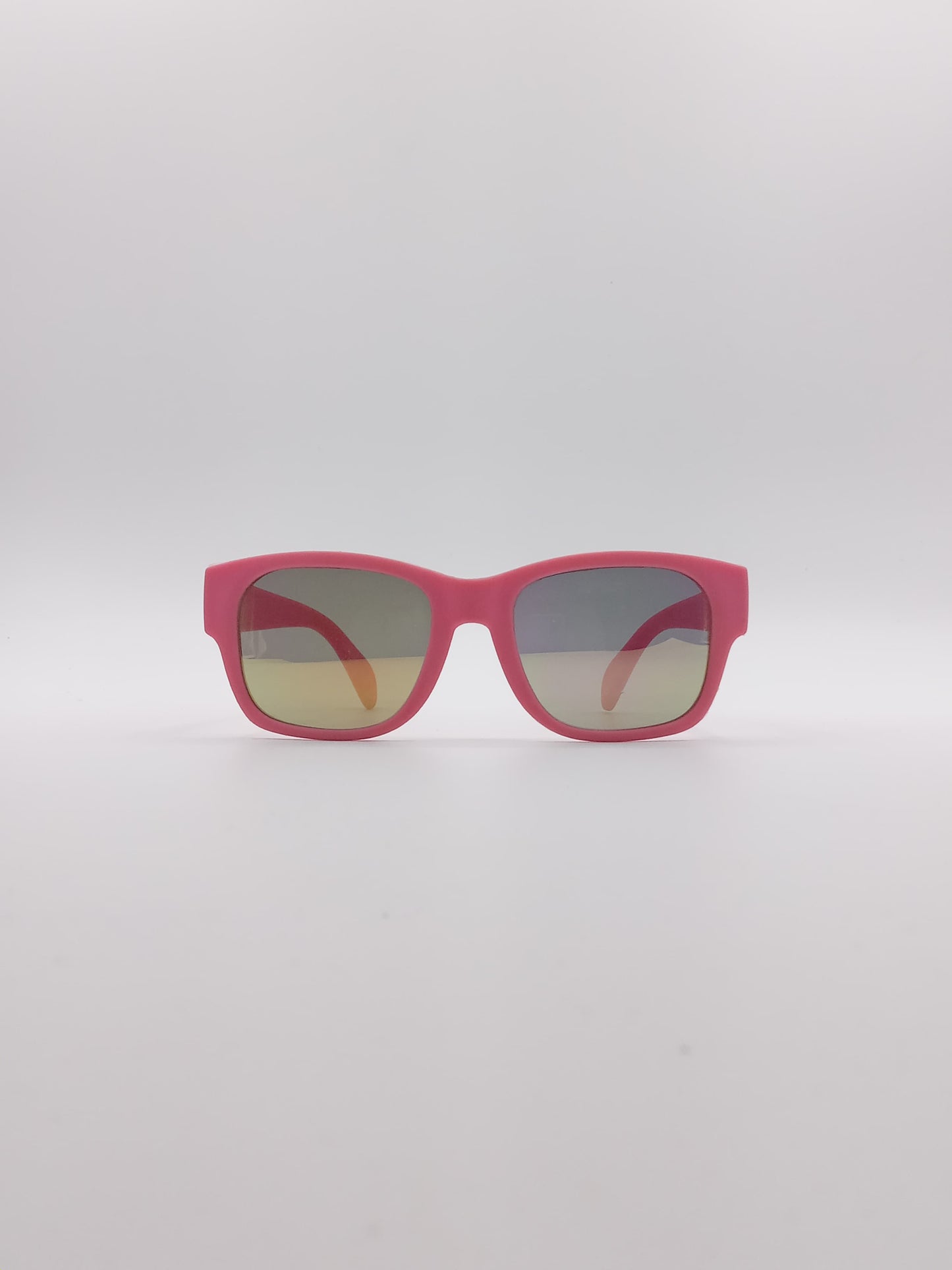 Acetate Pink Frame Kids Sunglasses-062
