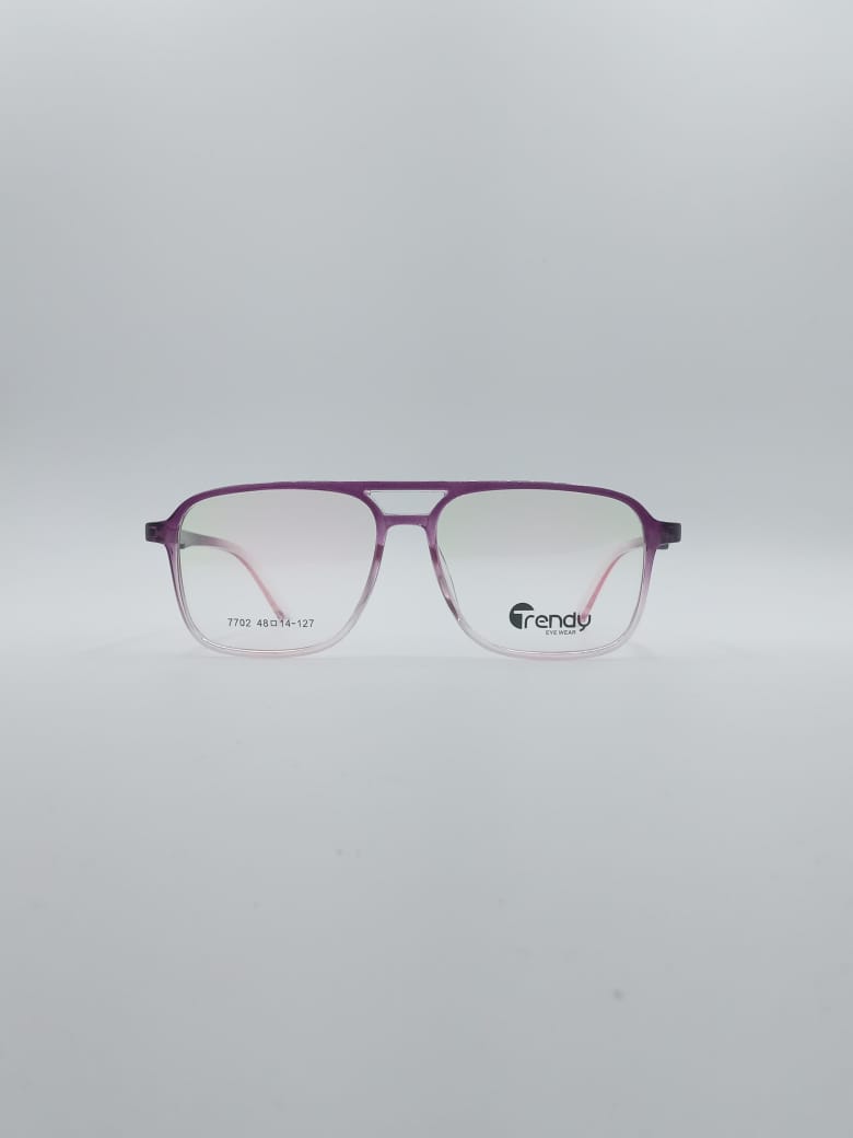 Aviator Pink & White Frame Kids Optics-131