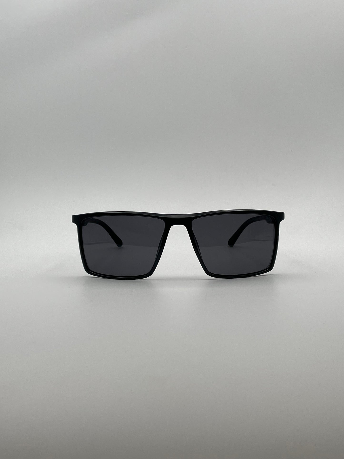 Acetate Black Frame Men Sunglasses-122
