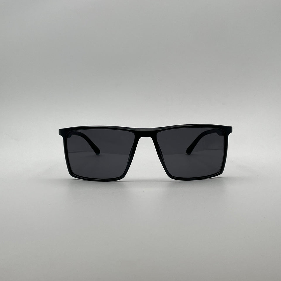 Acetate Black Frame Men Sunglasses-122