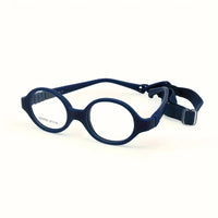 Circular Navy Blue Frame Kids Optics-292